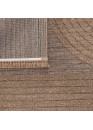 Tapis extérieur effet jute arc beige CASSIS 93