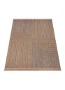 Tapis extérieur intérieur effet jute arc beige CASSIS 93