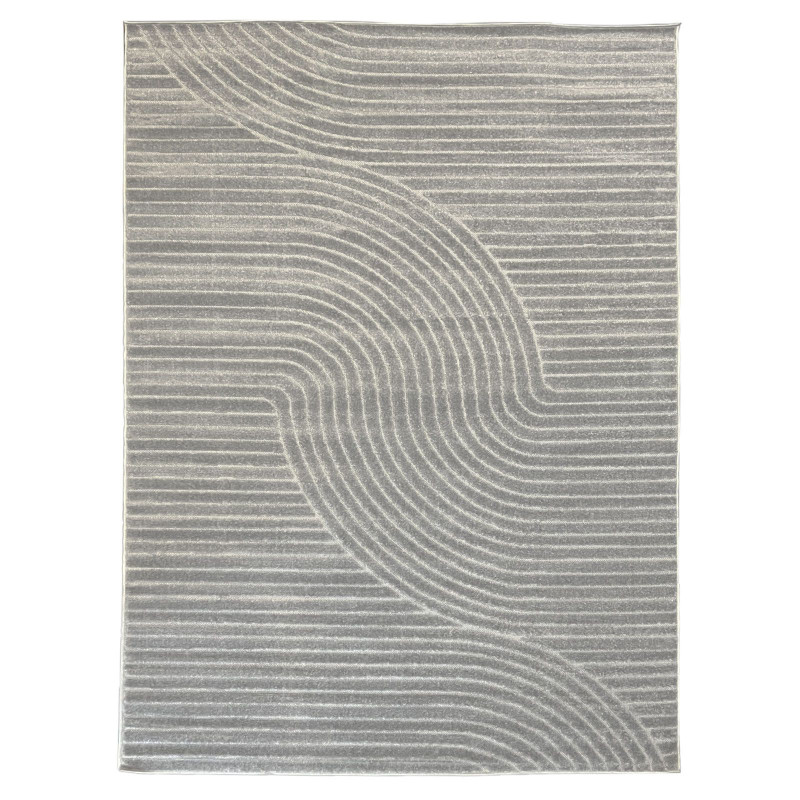 Tapis extérieur intérieur arc gris ALANYA 33