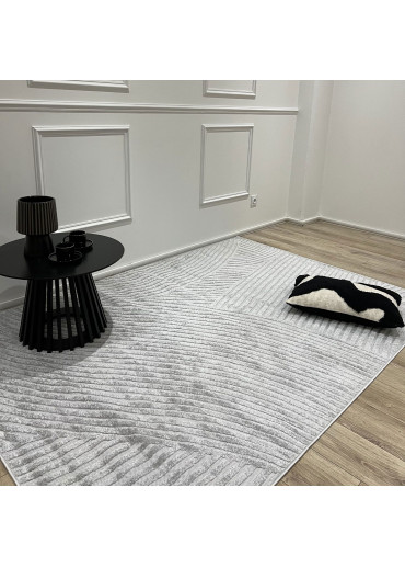 Tapis extérieur intérieur arc gris ALANYA 41