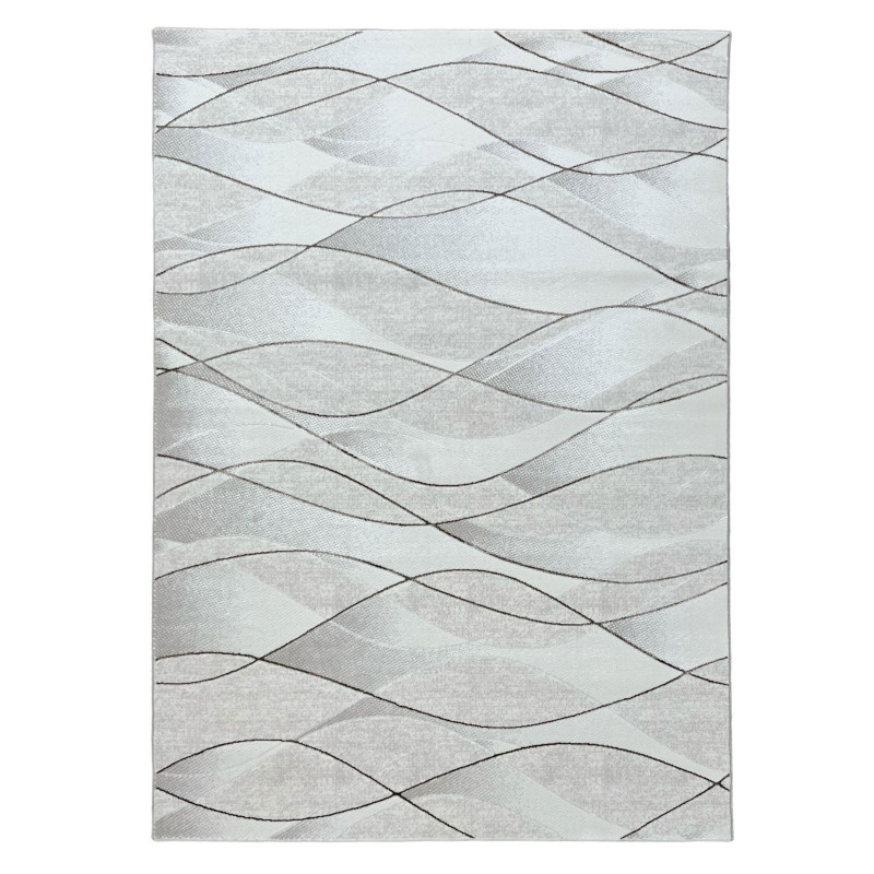 Tapis géométrique crème DUBAI 20