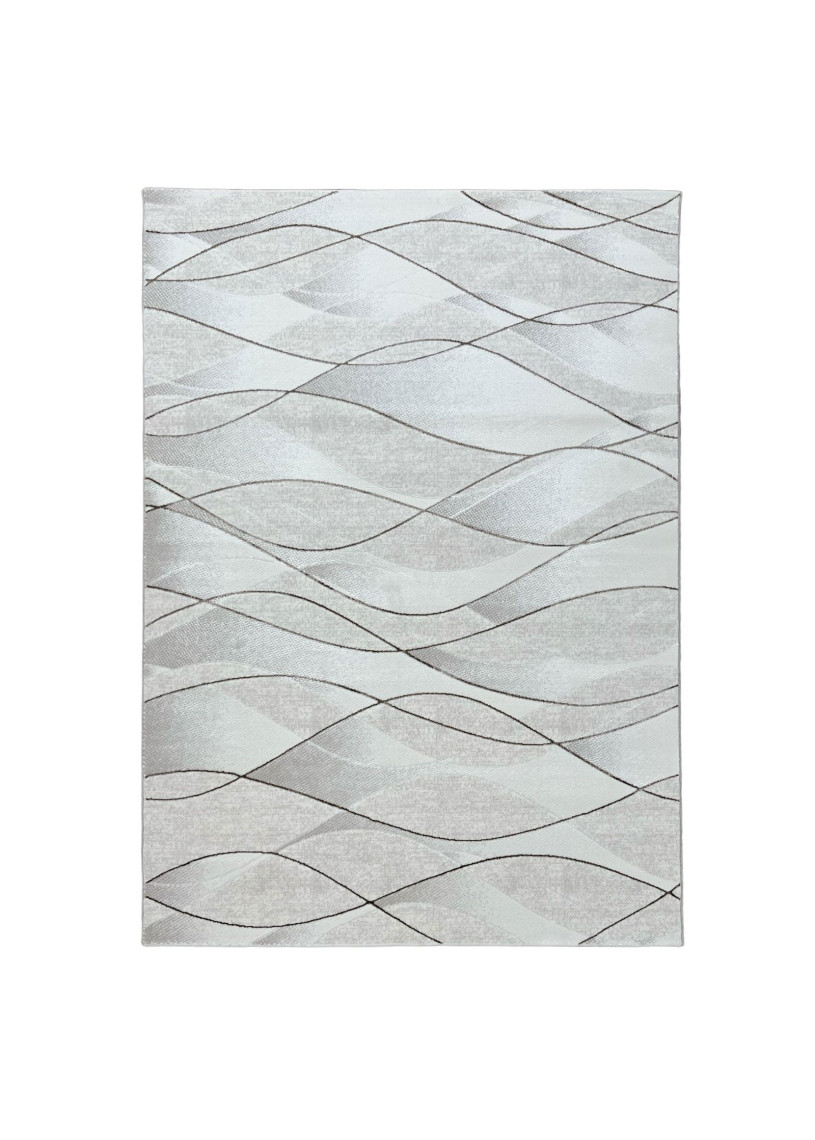 Tapis géométrique crème DUBAI 20