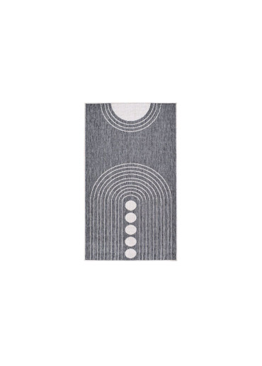 Tapis extérieur réversible bohème gris - CALVI 39