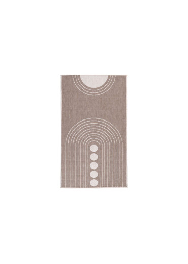 Tapis extérieur réversible bohème beige - CALVI 39