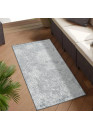 Tapis extérieur réversible abstrait gris - CALVI 45