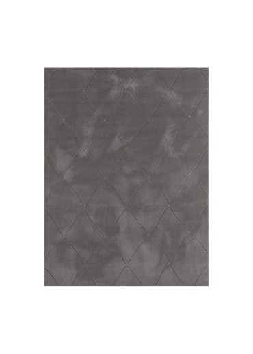 Tapis lavable berbère gris anthracite KUMLA 641