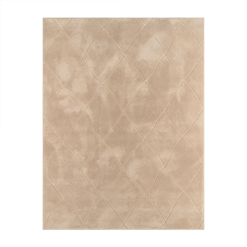 Tapis lavable berbère beige KUMLA 641