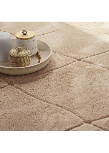 Tapis lavable berbère beige KUMLA 641