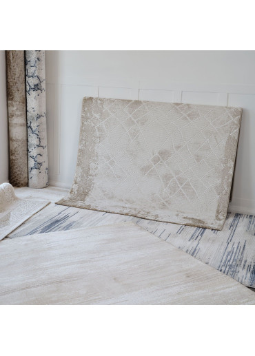 Tapis abstrait beige - TUNIS 33