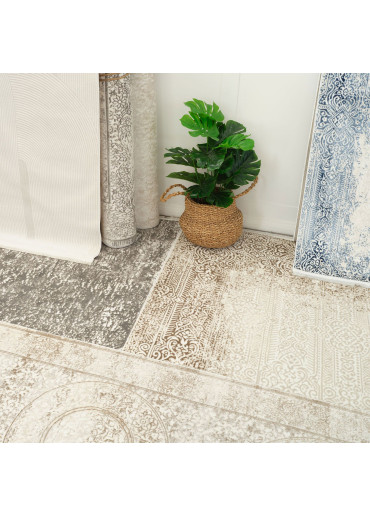 Tapis lavable blanc ISTANBUL 07