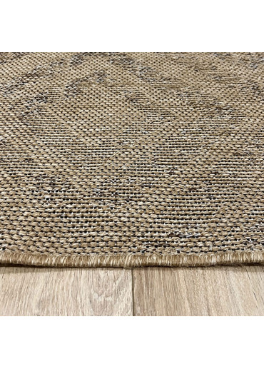 Tapis extérieur intérieur effet jute beige BAMAKO 790