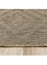 Tapis extérieur intérieur effet jute beige BAMAKO 790