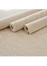 Tapis extérieur effet intérieur jute crème KENZY 04