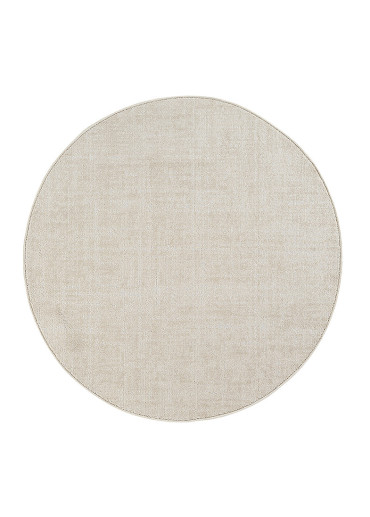 Tapis uni chiné beige - BERNE