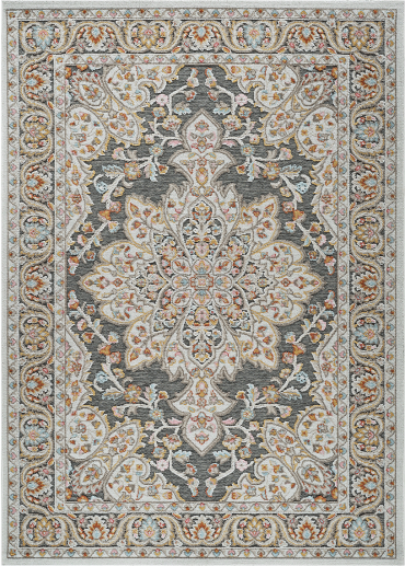 Tapis extérieur intérieur oriental multicolore - GRENADE 67