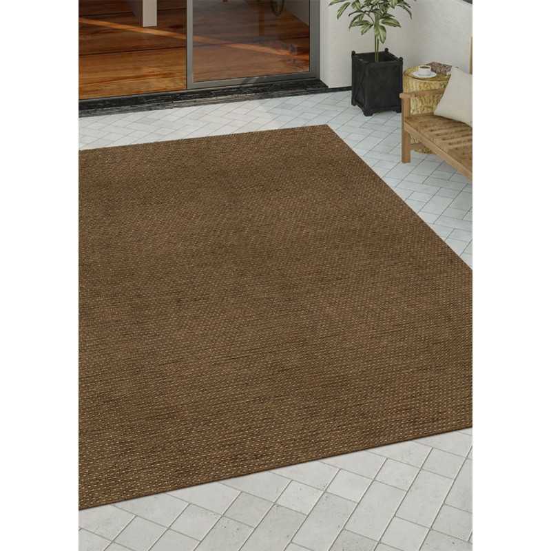 Tapis extérieur intérieur tissé uni - BAHAMAS 548