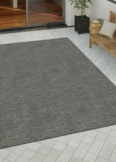 Tapis extérieur intérieur tissé uni - BAHAMAS 548