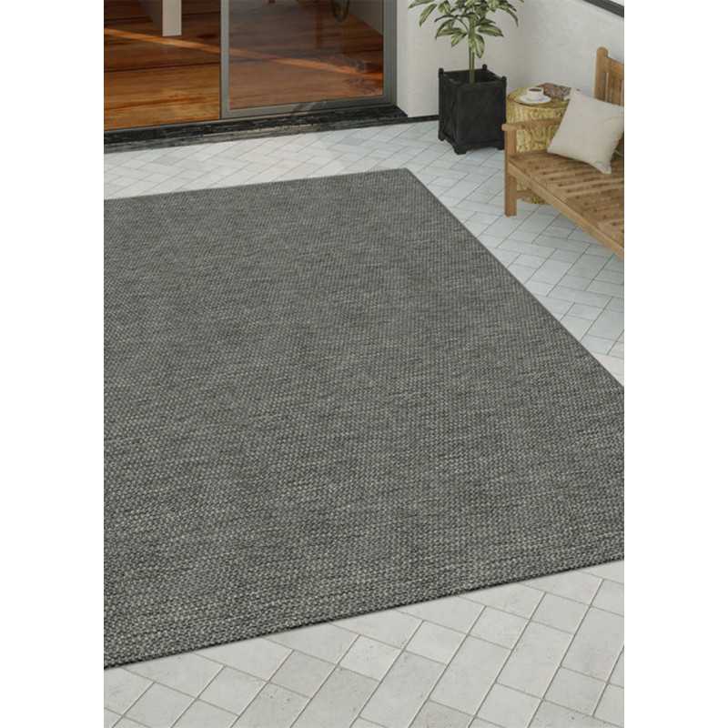 Tapis extérieur intérieur tissé uni - BAHAMAS 548