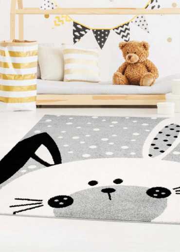 Tapis enfant lapin - BUBBLE...