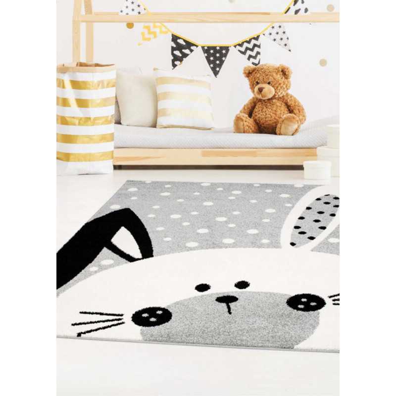 Tapis enfant lapin - BUBBLE kids