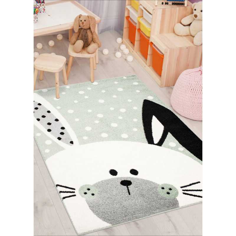 Tapis enfant lapin - BUBBLE kids