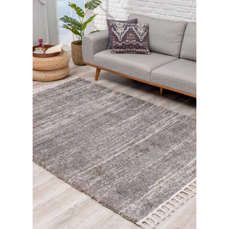 Tapis shaggy chiné - SHAGGY PULPEUSE 524