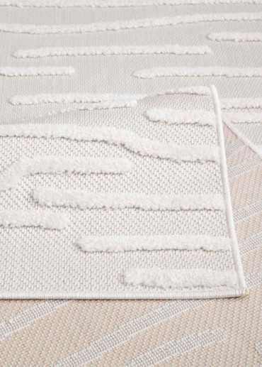 Tapis extérieur et intérieur blanc cassé - SANTORINI 450