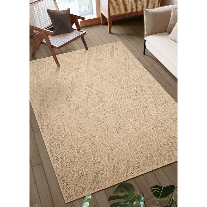 Tapis extérieur intérieur effet jute - KENZY 02