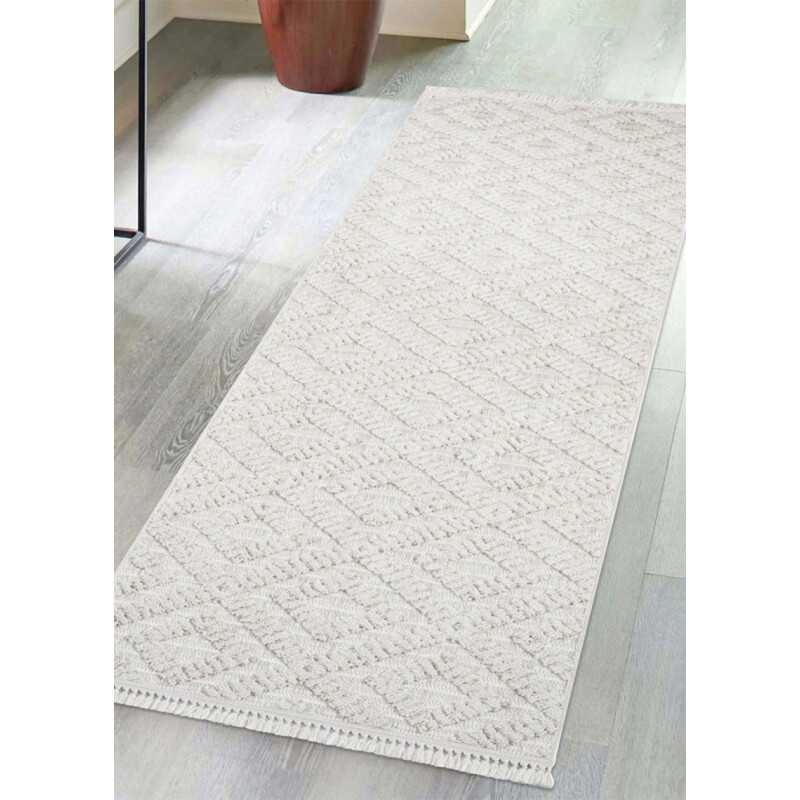 Geometric Wool-Look Solid Rug – TANGER 27