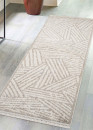 Beige Geometric Wool-Look Rug – TANGER 61