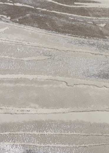 Beige Shiny Patterned Rug – ATLANTA 94