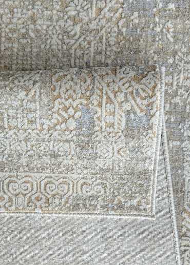 Tapis abstrait beige gris NANTES 24