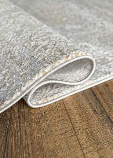 Tapis abstrait beige gris NANTES 24