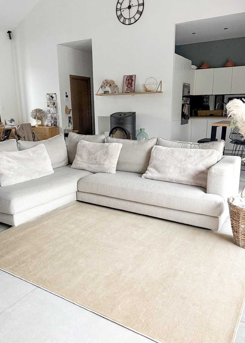 Tapis uni lavable en machine AVIGNON