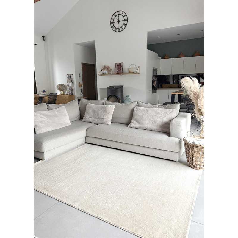 Tapis uni lavable en machine AVIGNON