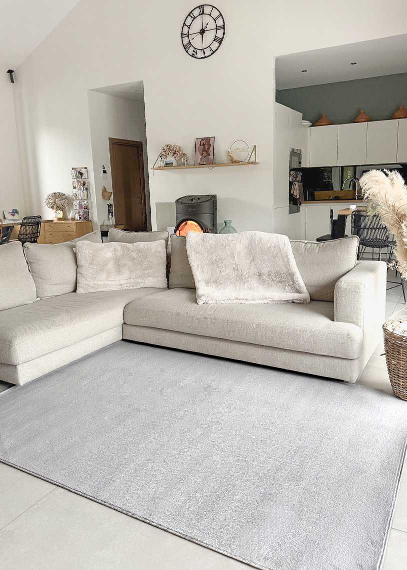 Tapis uni lavable en machine AVIGNON