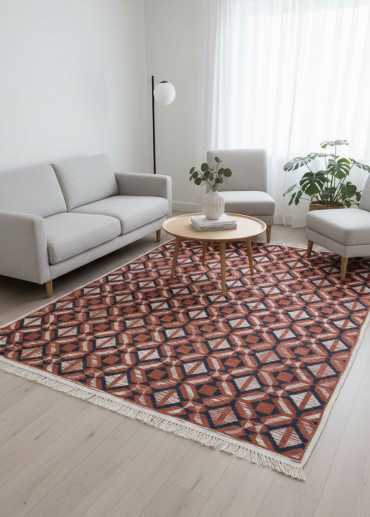 Tapis réversible kilim...