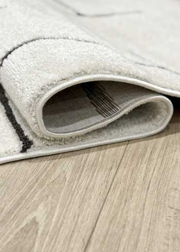 Tapis abstrait crème PARIS 65