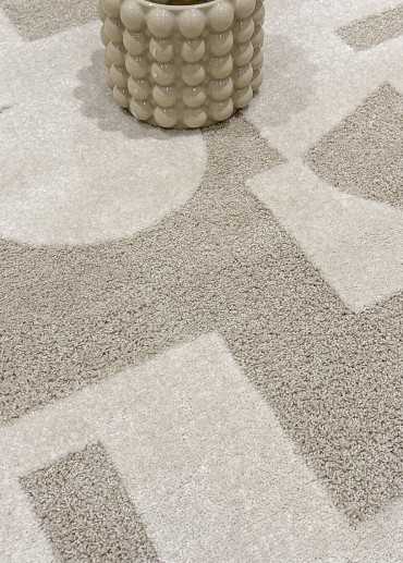 Tapis moderne crème PARIS 258