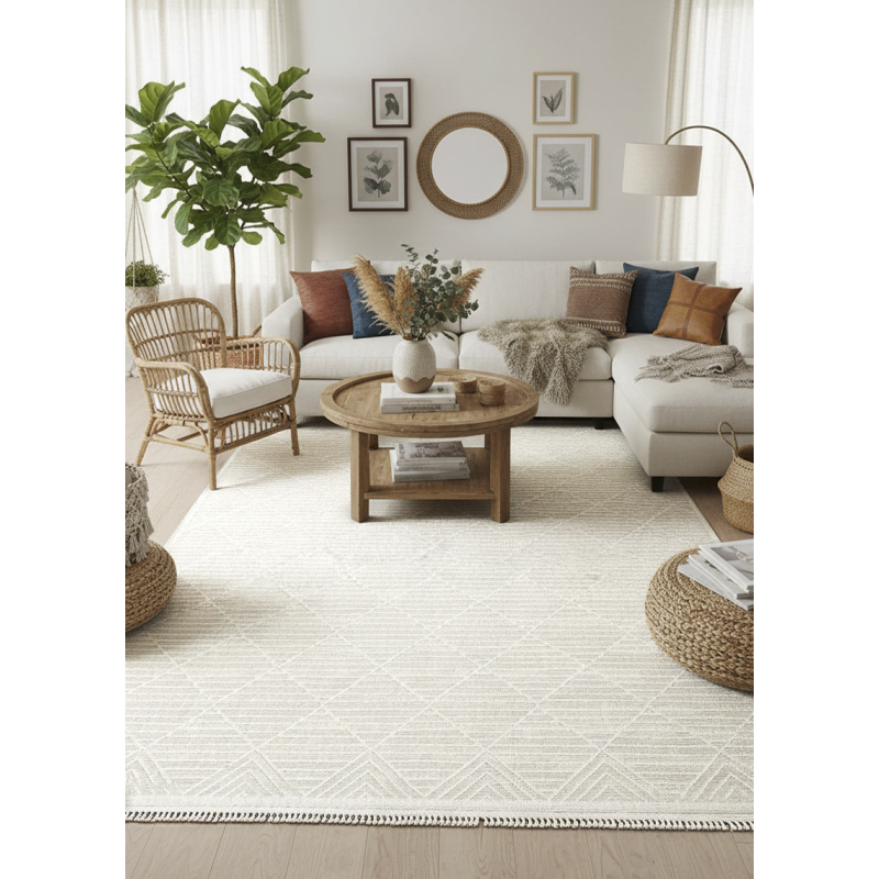 Tapis en coton lavable en machine MILAS 05