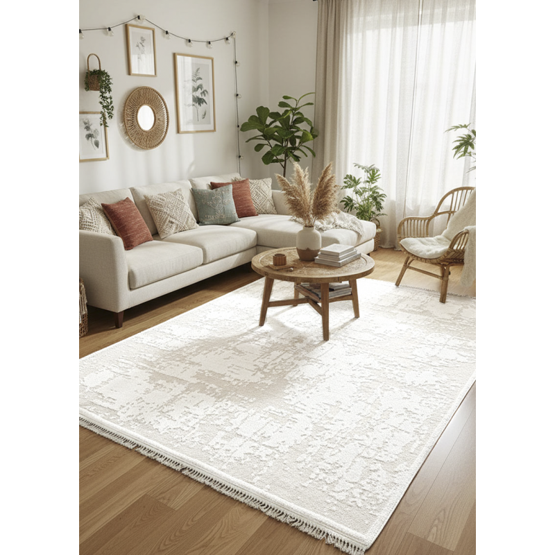 Tapis en coton lavable en machine MILAS 04