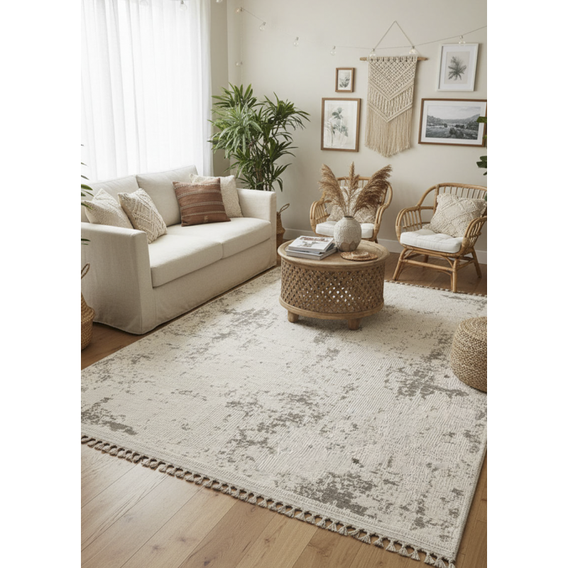 Tapis en coton lavable en machine MILAS 04