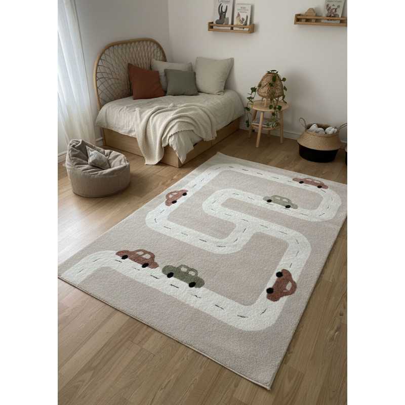 Tapis chambre enfant circuit - ANNECY 16