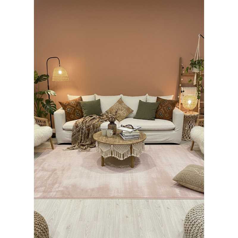 Soft Solid Faux Fur Rug – LAPONIE 01