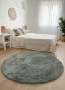 Soft Solid Faux Fur Rug – LAPONIE 01