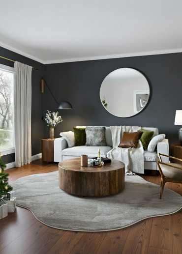 Soft Faux Fur Shaped Rug – LAPONIE 02