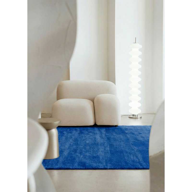 Tapis en laine uni fait main TAJA