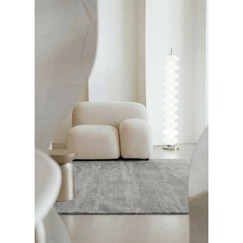 Tapis en laine uni fait main TAJA