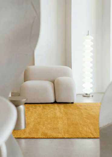 Tapis uni en laine TAJA