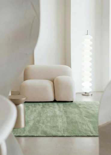 Tapis uni en laine TAJA